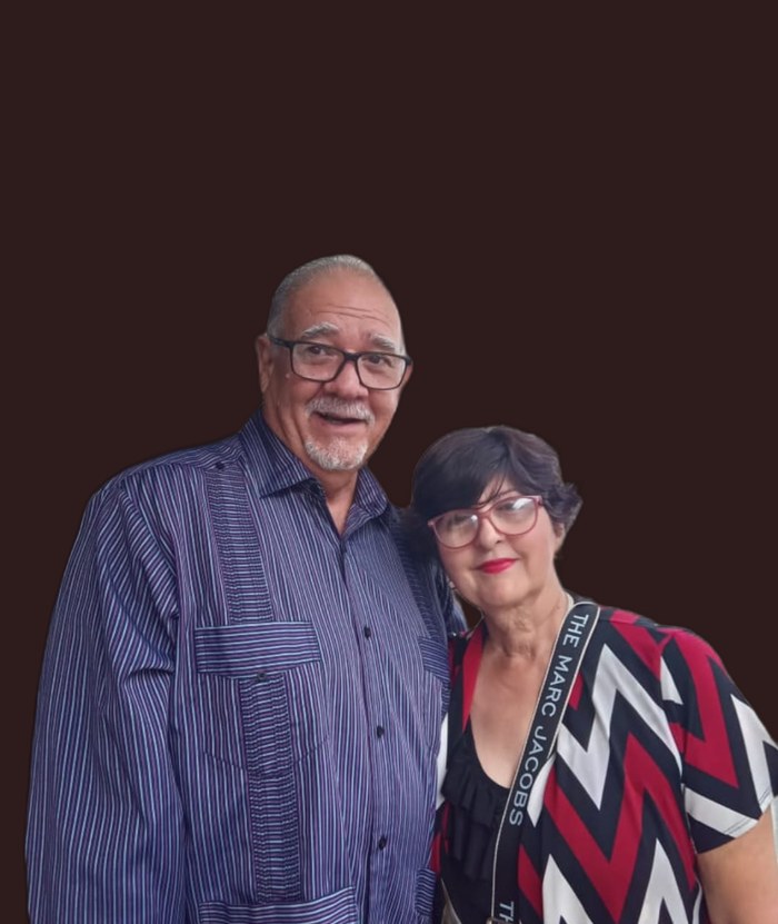 Eduardo y Edith Camero, representantes de Suyana Foundation en Yaracuy, Venezuela
